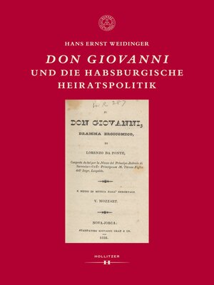 cover image of Don Giovanni und die habsburgische Heiratspolitik
